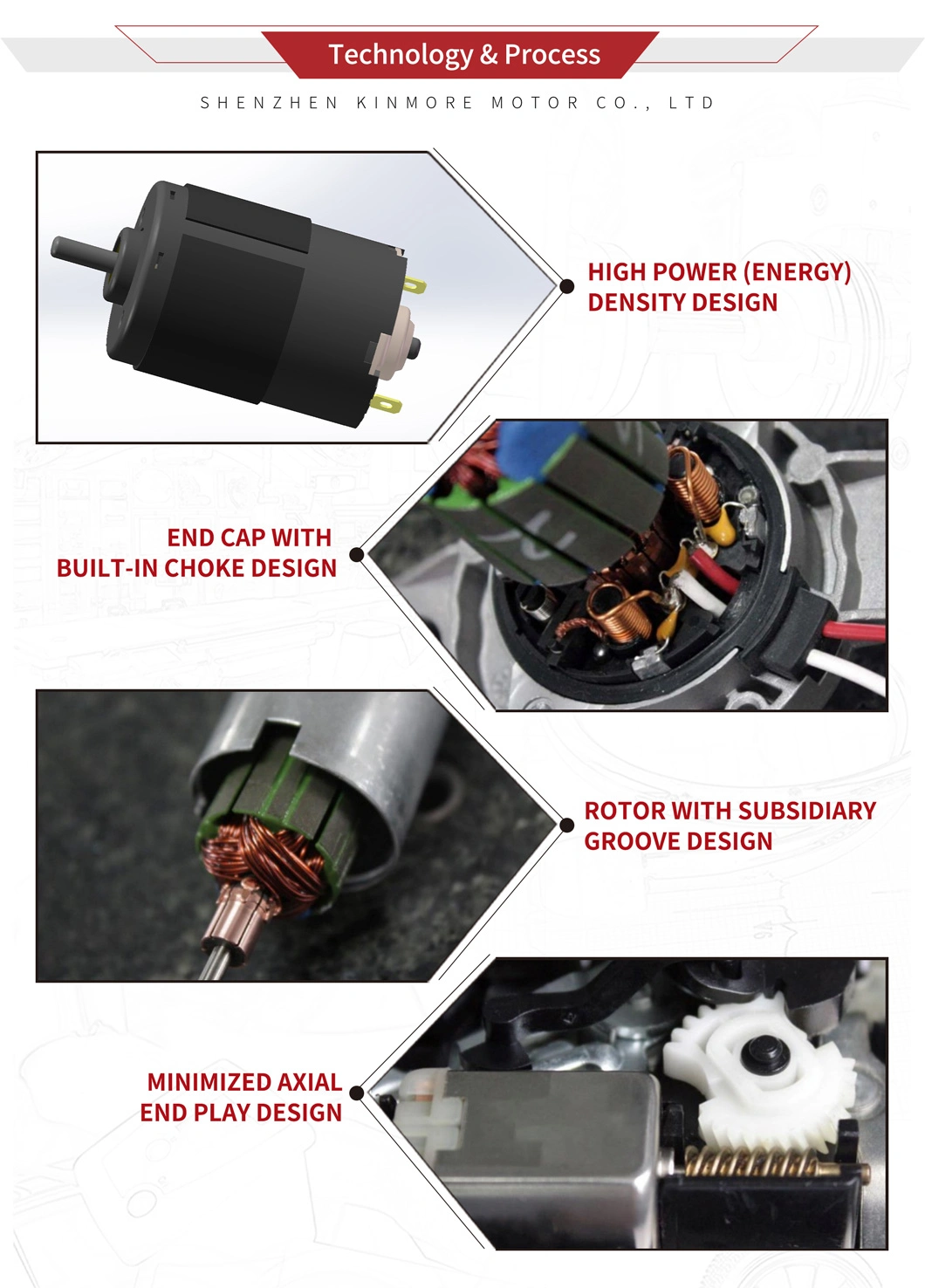 Kinmore 4 Volt RF130 RF130CH DC Motor