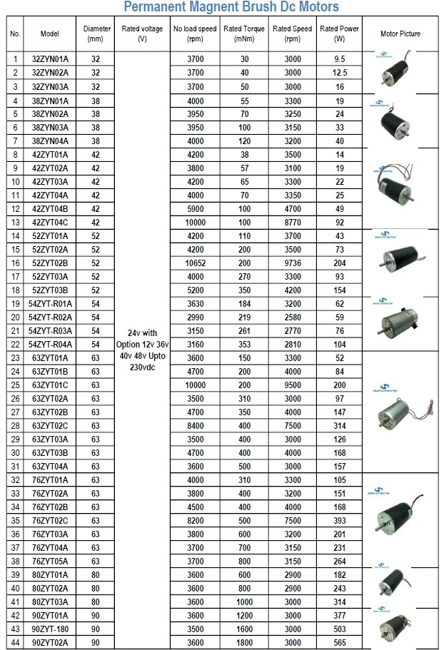 Customizable Electric Brushed Brushless DC Motor 12V 18V 24V 36V 48V 310V PMDC/BLDC Planetary/Worm Gear Motor 12 24 36 48 Volt 15W 50W 100W 200W 300W 500W 800W