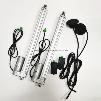 Synchronized Linear Actuators with Hall Sensor Feeback 500mm