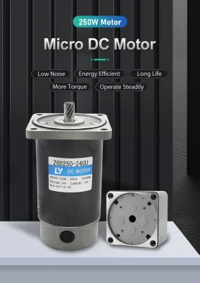 High Power 250W Micro DC Gear Motor Medical Machinery Motor