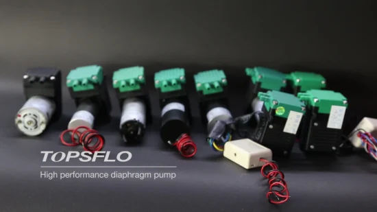 12V 24V Micro Vacuum and Air Diaphragm Pump (DC Brush motor)