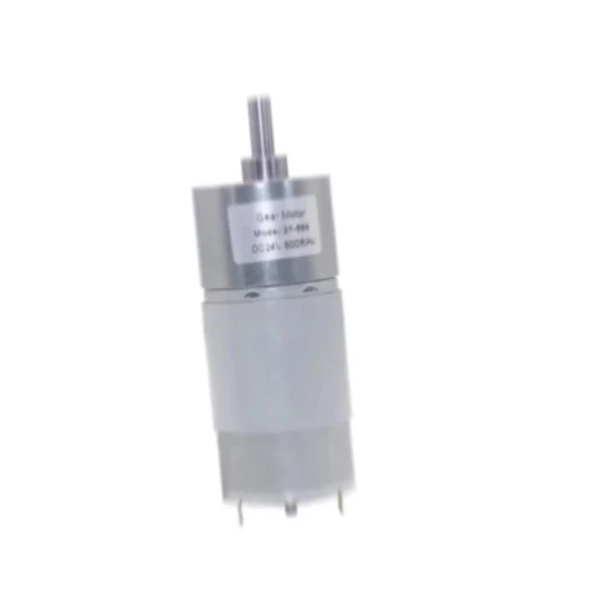 24V High Torque Low Speed Mini Micro Metal DC Gear Motor with Gearwheel