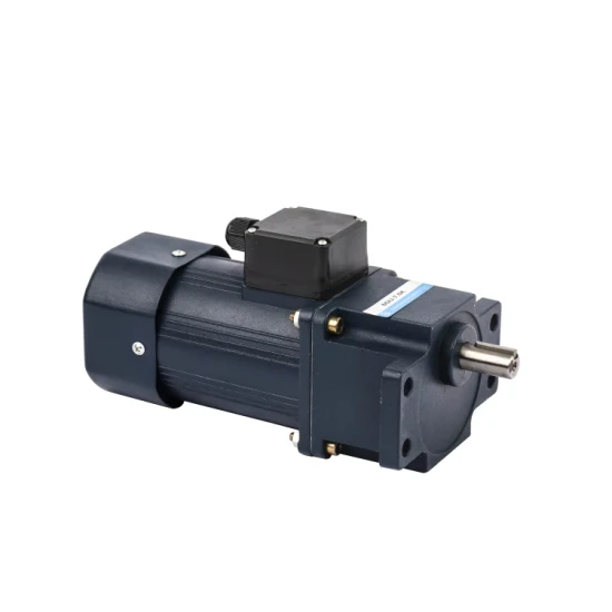 90 Wthree Phase Helical Geared Motor Micro AC Geare Motor with Pinion Shaft